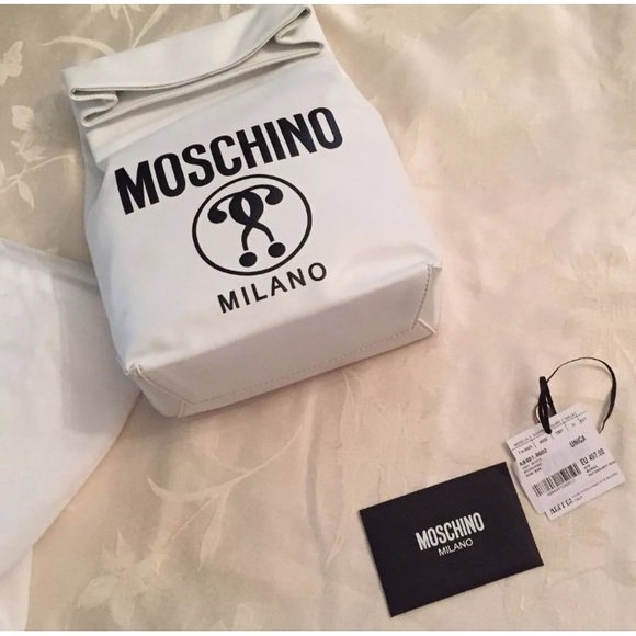 SS16Moschino Jeremy Scott  Lunch Bag Question Mark - Picture 3 of 8